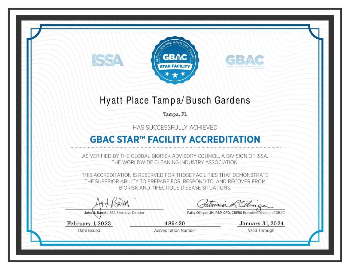 Hyatt Place Tampa Busch Gardens Экстерьер фото